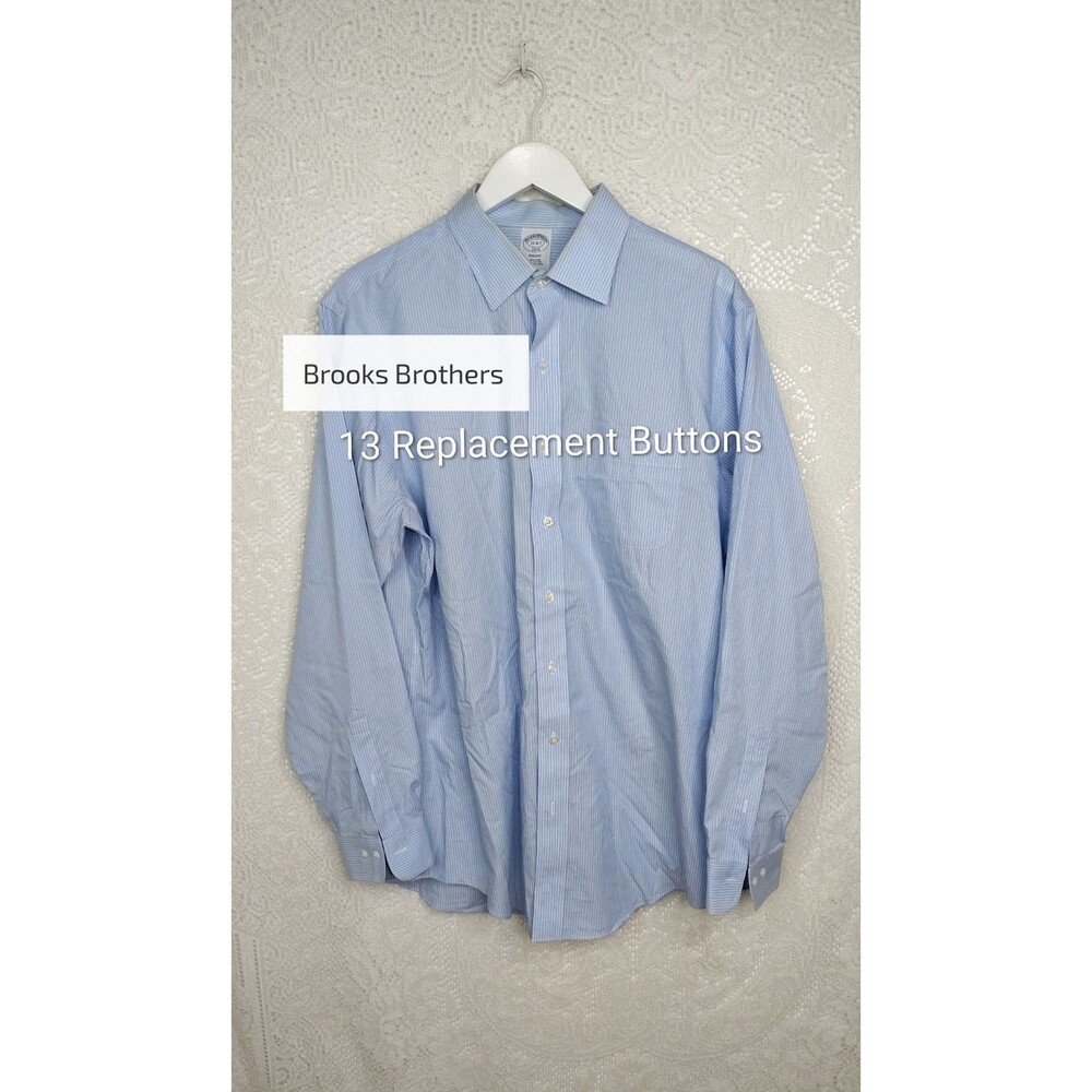 Brooks Brothers Replacement Buttons Lot of BBRegent 1818 Dress Shirt